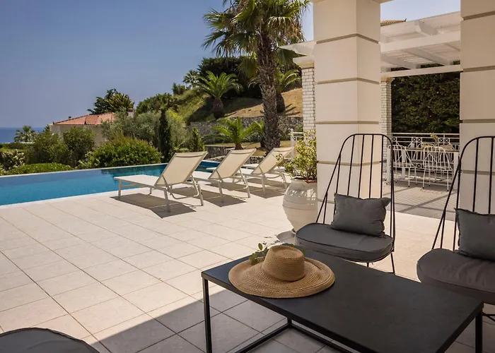 Sea View Kefaloniaprivatevillas Вилла