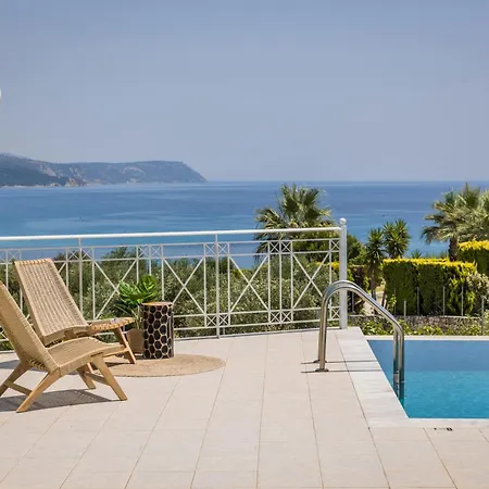 Sea View Kefaloniaprivatevillas Вилла Каравадос